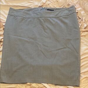 Torrid Gray Pencil Skirt Knee-Length Work Style